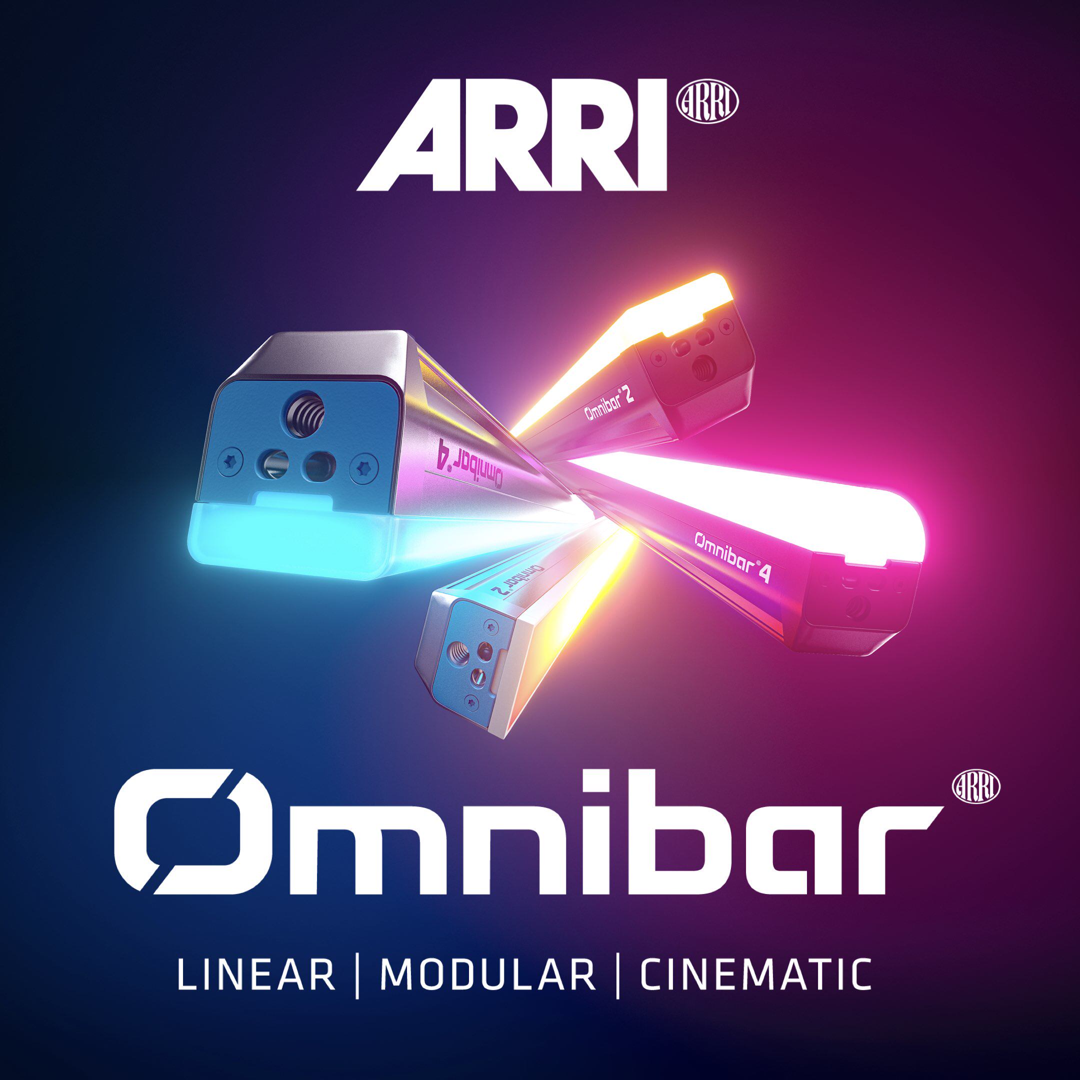 ARRIOmnibar专业电影拍摄演出模块化扩展性全光谱紧凑型电池供电式彩色LED线性灯具IP65防水防尘舞台工作室