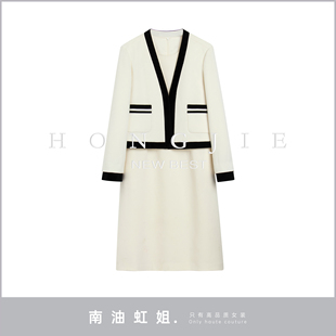 西装 微胖套装 裙套装 连衣裙女装 时尚 气质长袖 南油虹姐