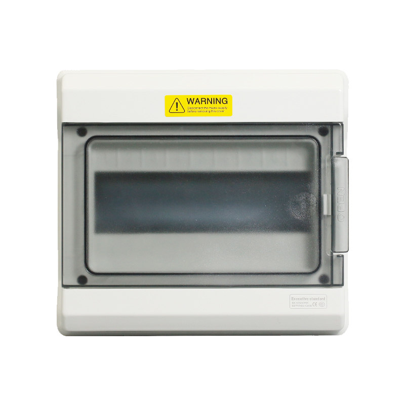 防水配电箱室外开关盒防雨塑料6/12回路箱明装家用空开电源箱成套