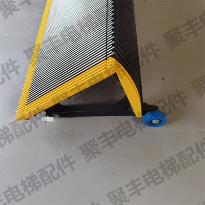 自动扶梯梯级 弧面带边框 五面黄色边框 600 800 1000宽 梯级