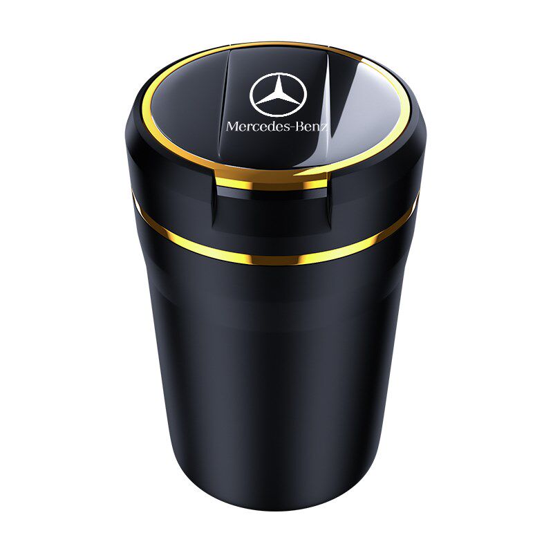 适用奔驰车载烟灰缸E300L C200L C260L GLC300/GLB/GLA车内饰用品