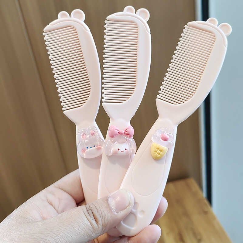 婴儿梳宝宝梳安全梳小孩新生儿童头发梳子便携小梳子可爱卡通动物,婴童用品,安全梳子/刷子,淘宝优惠券,粉丝福利购,淘宝优惠卷