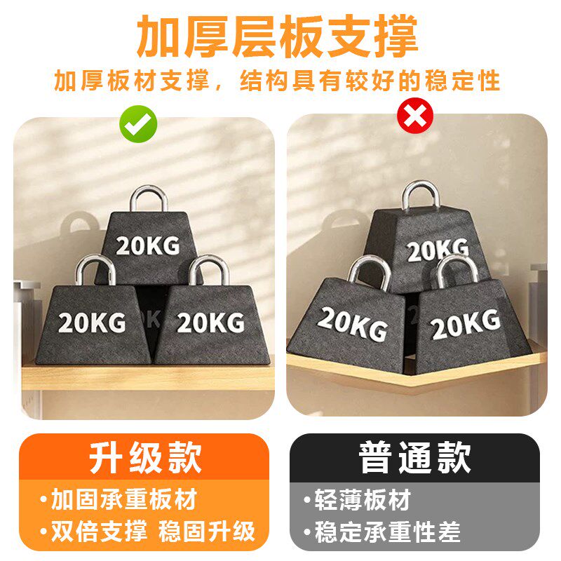 洞洞板置物架电脑桌面改造工位不锈钢书架桌上增高架实木隔板托架