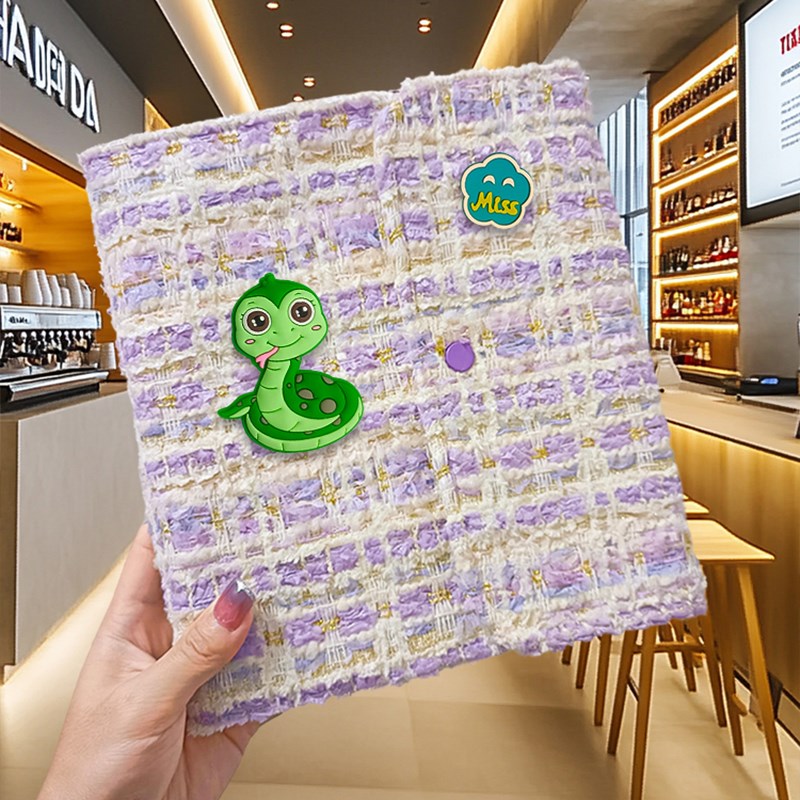 新款蛇宝宝孕妇产检报告单收纳册a4a5可折叠孕检资料本孕期档案册