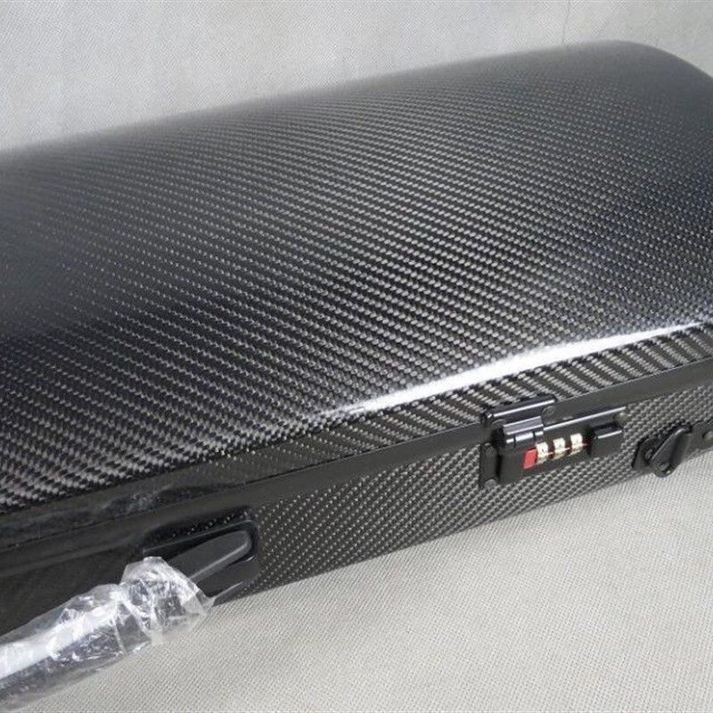 碳纤维中提琴盒15寸-17寸黑中提琴盒 亮面 轻便 尺寸可调 密码锁