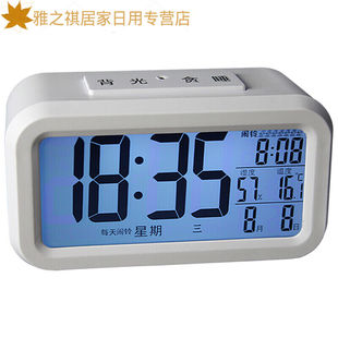 高中学生电子闹钟宿舍多次定时的大声音量夜光床头电子闹钟学生用