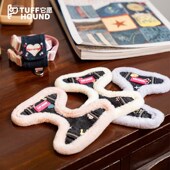 遛猫绳小型犬冬季 鲁班家它愿狗狗牵引绳背心式 胸背 可拆洗加绒