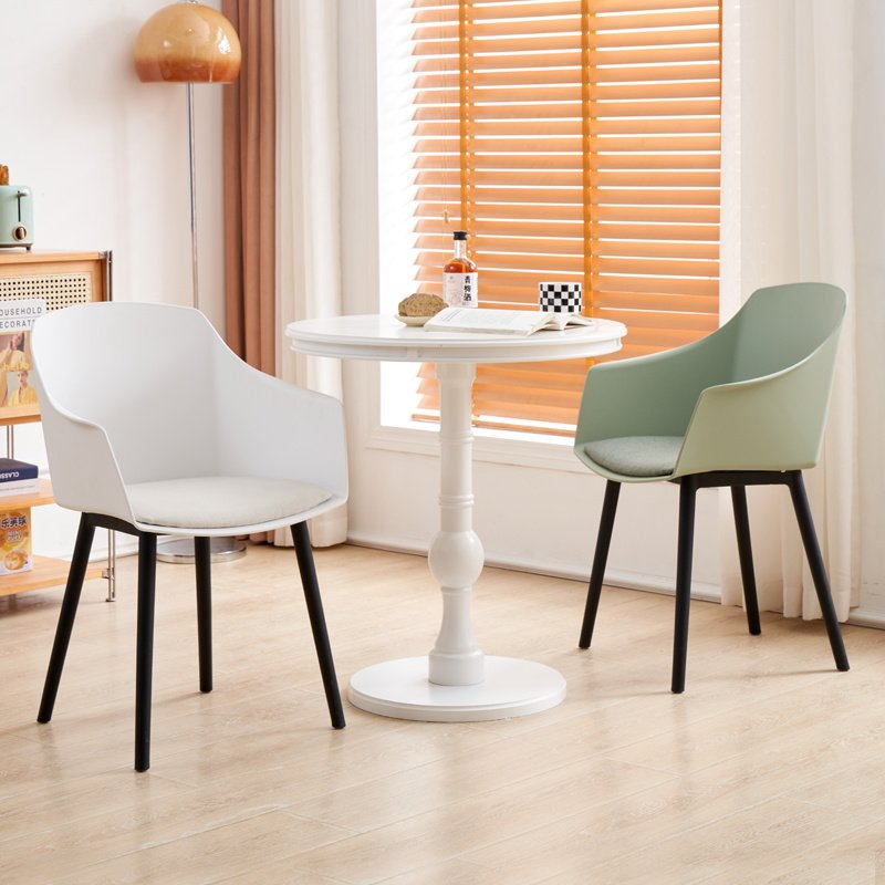 北欧餐椅简约塑料椅子家用书桌靠背凳子咖啡厅奶茶店洽谈餐桌椅,住宅家具,餐椅,淘宝优惠券,粉丝福利购,淘宝优惠卷