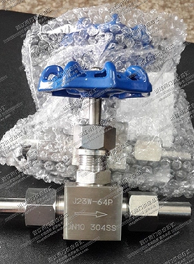 J21W-25C/16P-DN20浙江阀门厂外螺纹焊接高压针形阀 外螺纹针型阀