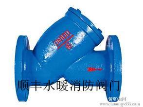 GL41H-16法兰过滤器 铸铁Y型过滤器阀DN25 40 50 80 100 150 200