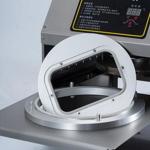 铝箔盒封口机不锈钢快餐外打商包盒用封口535机小型封口 手卖压式