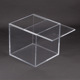 透明亚克力盒子定制有机玻璃硬塑料咖啡收纳桌面展示架罩子小方盒