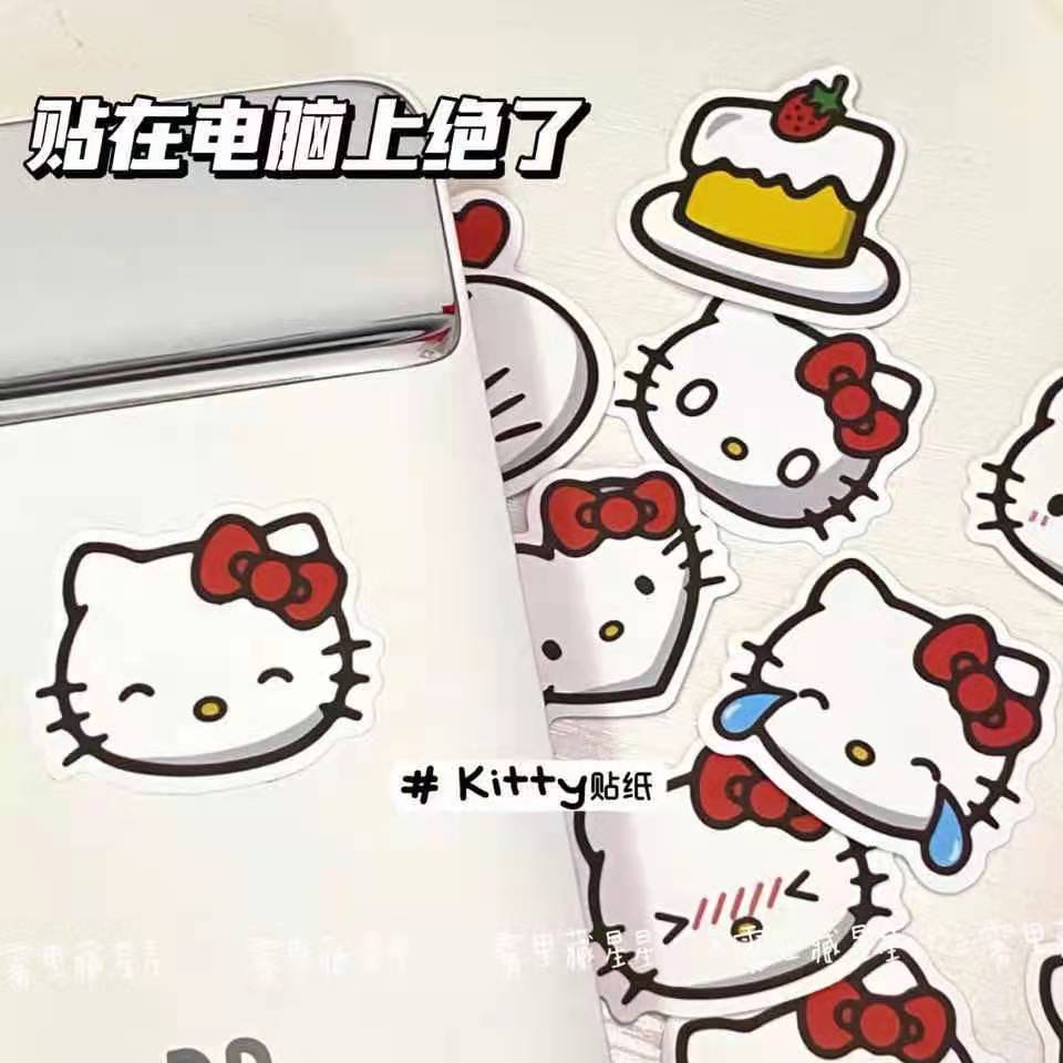 速发40张Heo y手帐贴纸手机电脑可爱手账素材防水贴画