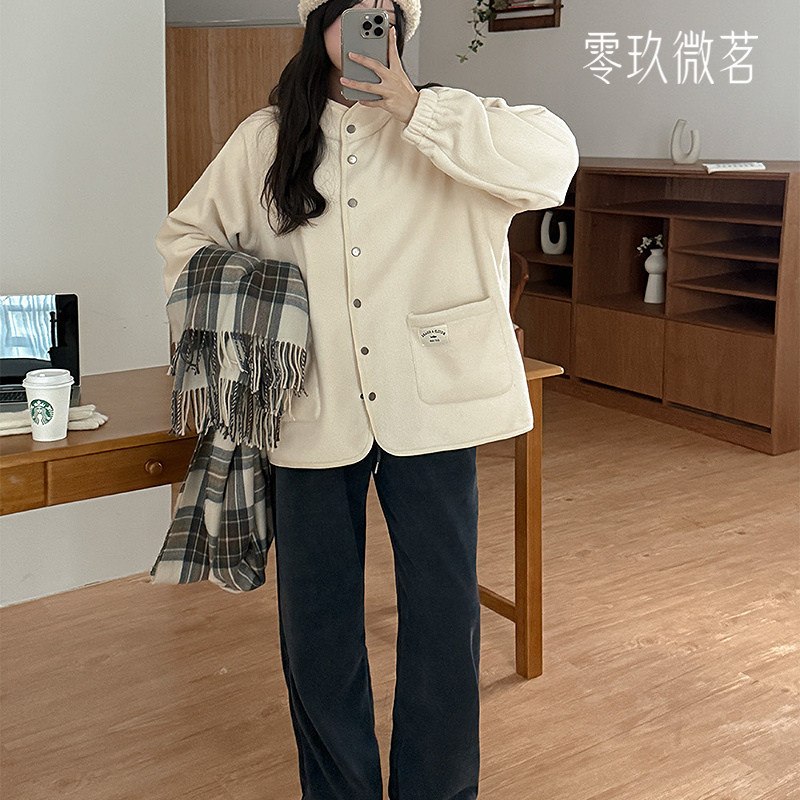 09women韩国大码女厚绒高领宽松上衣微胖mm秋冬保暖外套84674,女装/女士精品,常规大码外套,淘宝优惠券,粉丝福利购,淘宝优惠卷