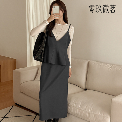 09women韩国大码深V背心式上衣