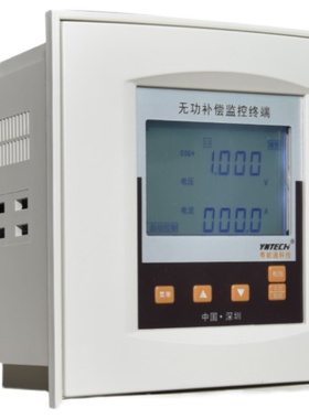 深圳粤能通无功功率自动补偿控制器动态JKFY-2D12S -2A12SJKFY-DS