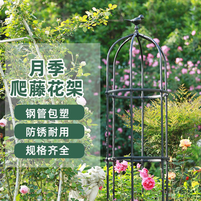 加高月季大花架爬藤架花园庭院别墅铁线莲藤本花卉园艺攀爬花支架