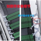 休闲折叠躺椅配件大全弹力牛橡皮筋绷绑松紧带专用编织绳子加固带