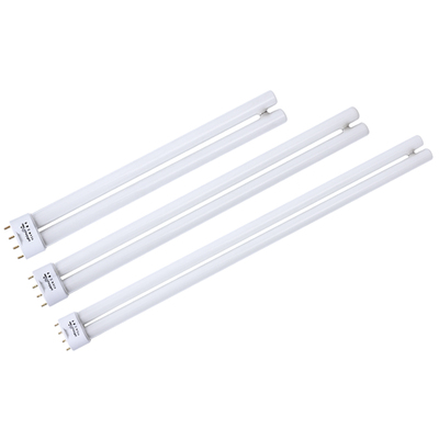 家用客厅吸顶灯灯管H型18W24W36W40W55W四针三基色长条白光6500K