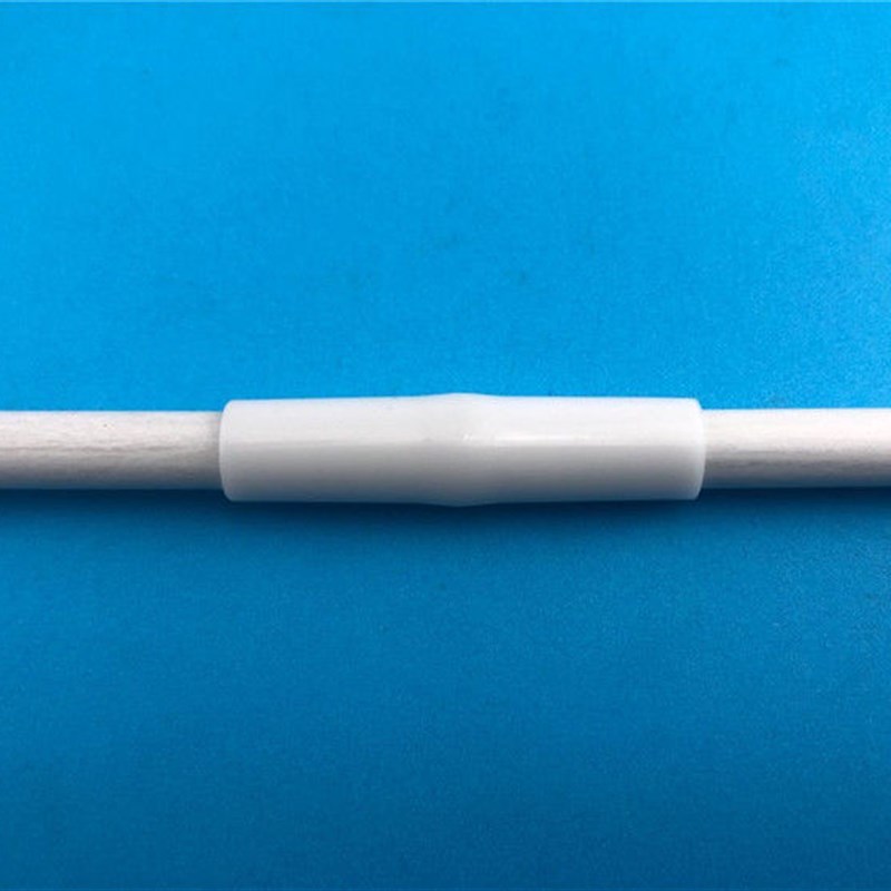 蚊帐杆子玻璃纤维管不锈钢坐床式支架底部一圈白色玻璃杆带橡皮筋