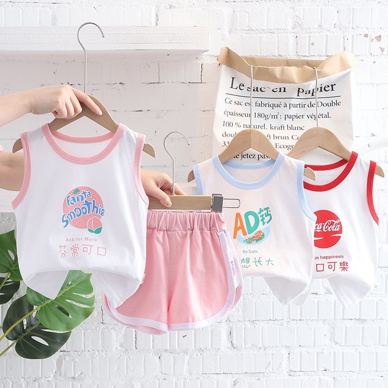 男宝宝0-1岁半婴儿夏装背心套装2儿童装男童洋气3婴幼儿衣服夏季4,童装/婴儿装/亲子装,背心吊带,淘宝优惠券,粉丝福利购,淘宝优惠卷