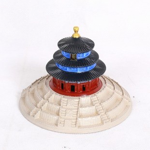 北京建筑模型中国尊天安门天坛中央电视塔摆件旅游纪念品家居软装