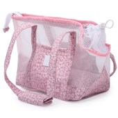 汪喵娘娘小狗猫咪碎花单肩包外出便携轻便手提包舒适透气观光包包