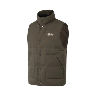 李宁LI-NING 反伍BADFIVE羽绒马甲男子新款时尚街头80%鸭绒羽绒服