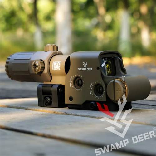 沼泽鹿558全息G33增倍镜侧翻