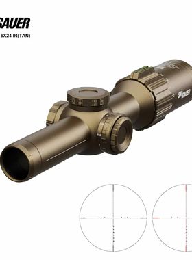 SIG Sauer 探戈/Tango 1-6*24IR高清抗震十字望远镜模型挂墙弹弓