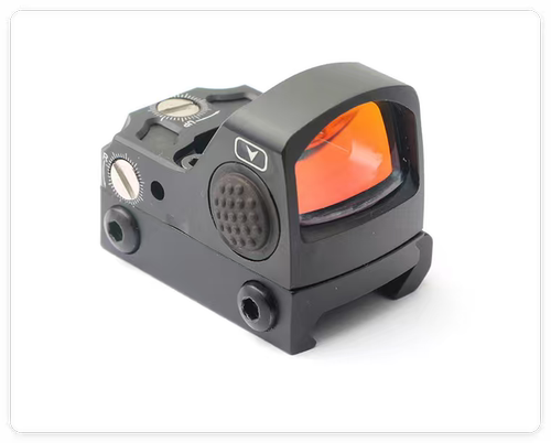 全金属全息镜瞄i准器运动感应功能高清虹膜rmr红点底板弹弓可归零