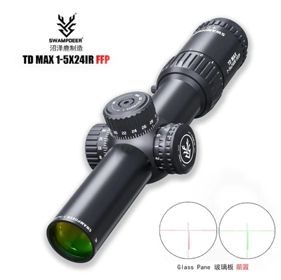 沼泽鹿TDMAX1-5X24IRFFP前置可变倍单筒十字望远镜玩具弹弓配件
