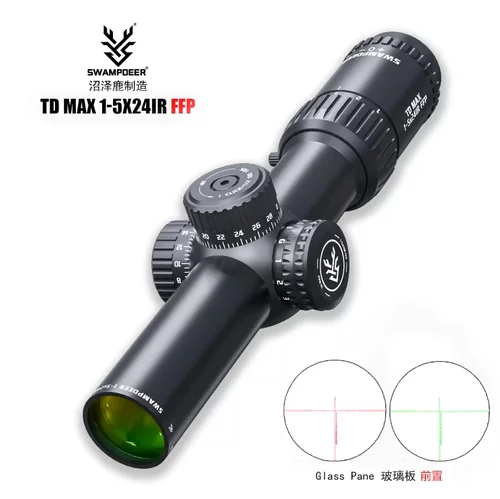 沼泽鹿TDMAX1-5X24IRFFP前置可变倍单筒十字望远镜玩具弹弓配件