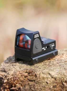 全金属全息镜瞄i准器高清虹膜红点RMR镀膜底板模型弹弓玩具器虹