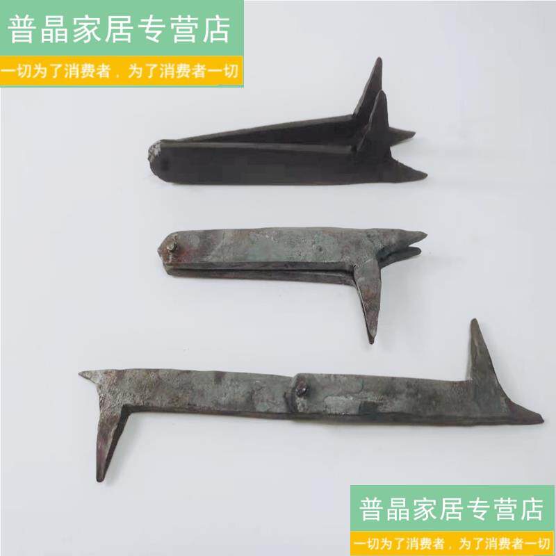现货木工马口钳头阻铁两用t班妻鱼尾独脚手工手虎钳木刨固定夹持