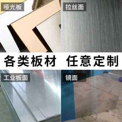 速发厂促新款04不锈钢壳镀锌钣板铝板切割金属主机壳外板CC铁金品