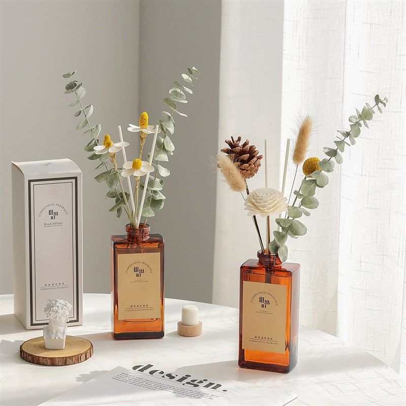 速发无火内薰干花花艺小众香室卧香氛摆件装饰扩香精油空气清新剂,家居饰品,香薰摆件,淘宝优惠券,粉丝福利购,淘宝优惠卷