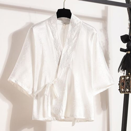 速发配马面古穿的上国新中式衣风装衬衣裙风交领飞机袖汉服