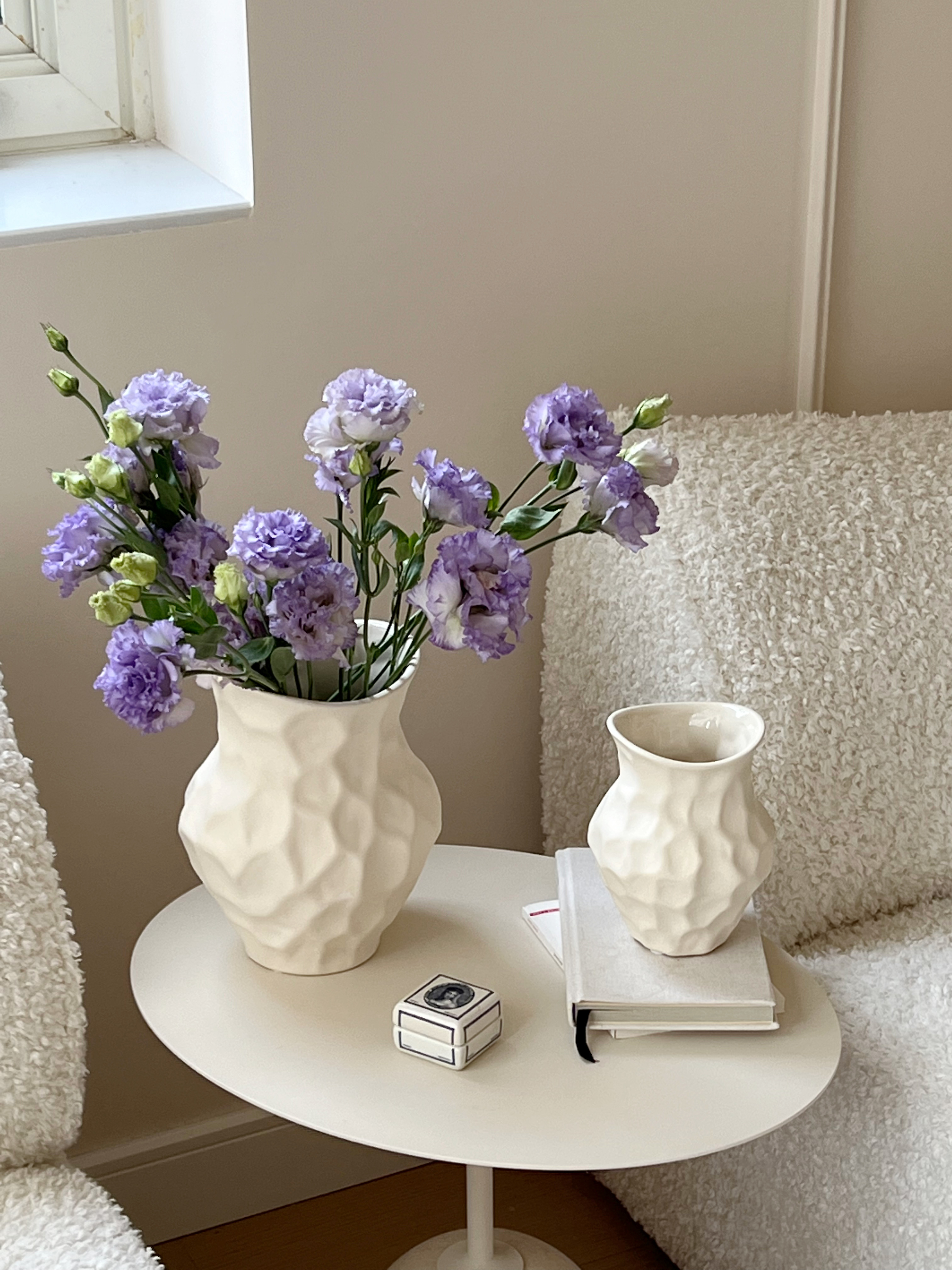 高级感侘寂风陶瓷大口径水培小花瓶餐桌中古风客厅装饰家居摆件,家居饰品,花瓶,淘宝优惠券,粉丝福利购,淘宝优惠卷