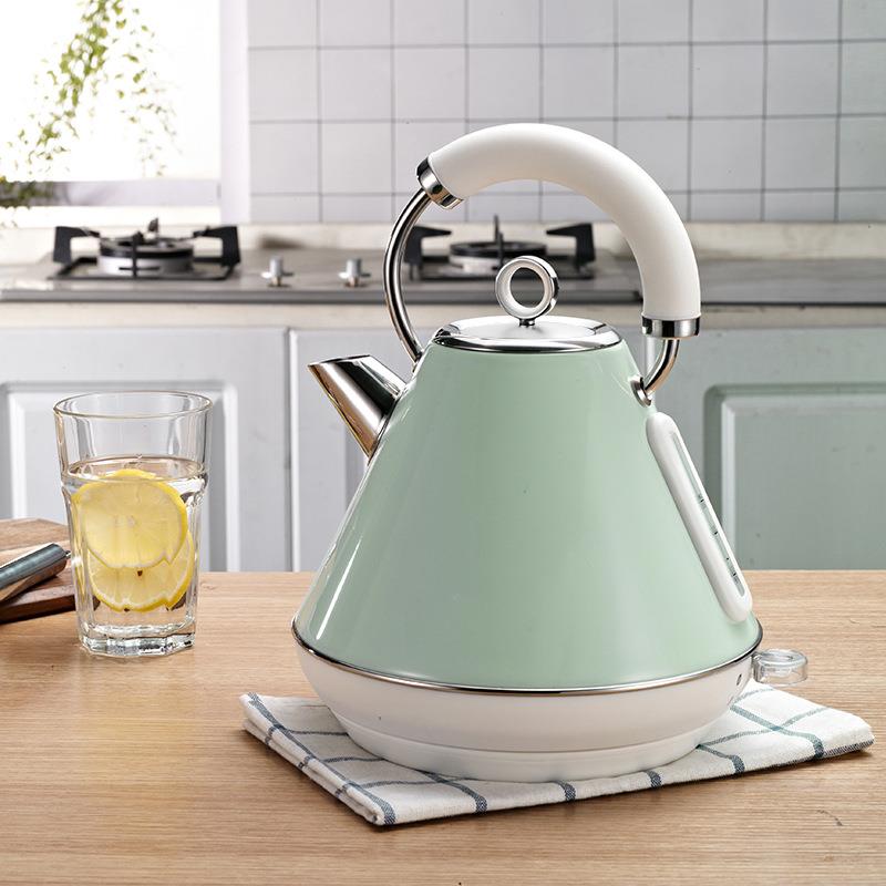 家用电热水壶大容量全自动不锈钢烧水壶开水壶智能一体式大功率