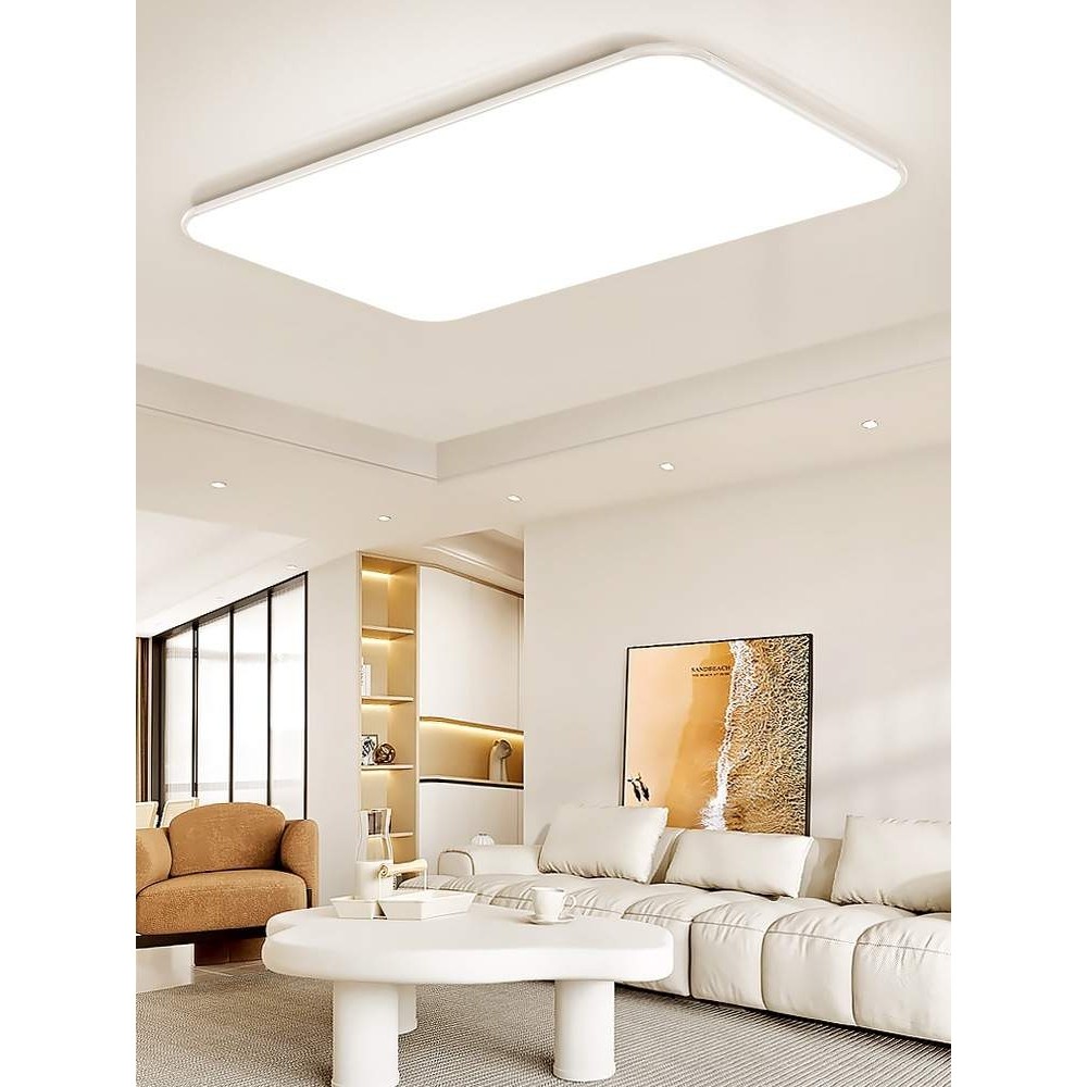 2025年LED吸顶灯超亮极简客厅灯现代简约大气办公室平板灯具主灯,3C数码配件,USB灯,淘宝优惠券,粉丝福利购,淘宝优惠卷