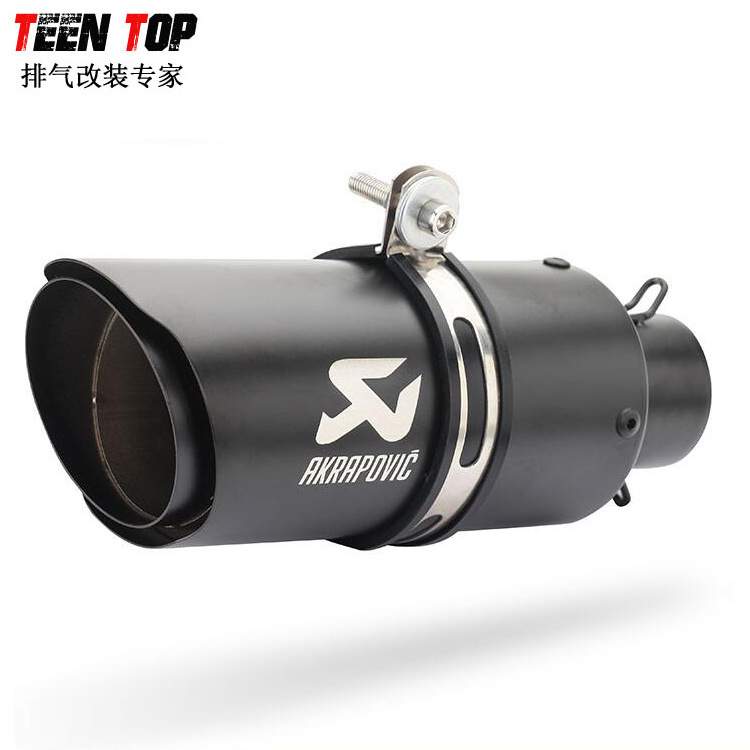 改装摩托排气黄龙600R1R6ZX6RZX10RNinja600蝎子SC排气管耐高温