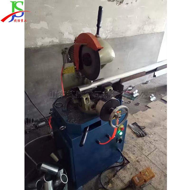 可旋转不锈钢切管机 3kw台式金属方管圆锯机 自动锯片切割下料机