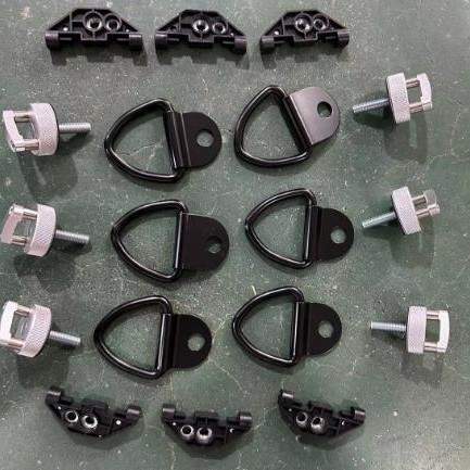 适用Jeep Wrangler JK 2007-2018牧马人JK硬顶快拆D型环螺栓套件3