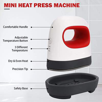 Cricut machine Mini heat press machine 便携式烫画机热转印机
