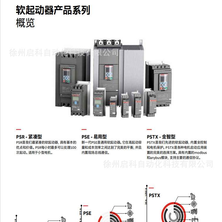 ABB软启动器PSTX60-600-70功率30KW货号10157673智能型PSTX