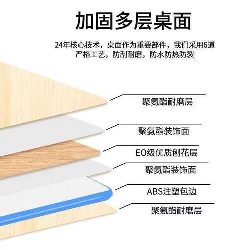 学校中小学生课桌椅培训班辅导班学习桌教室补习班可升降课桌加厚