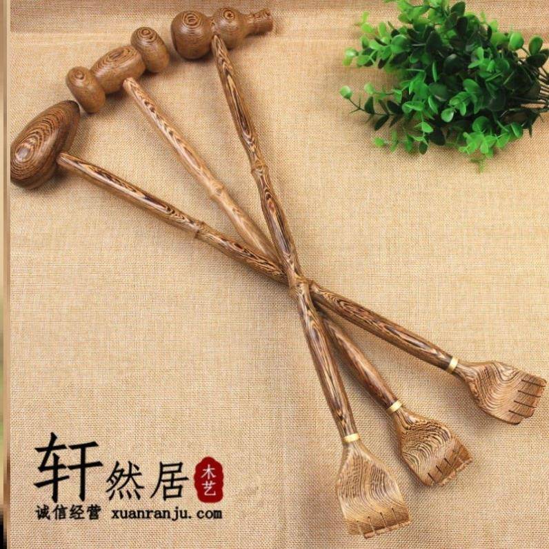 抓痒耙子家居实用型抓背实木不求人神器檀木鸡翅木痒痒挠挠痒便携