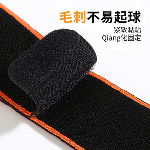防风针织绑带艾草防寒护腿套加绒老寒腿护具 现货加长保暖护膝冬季