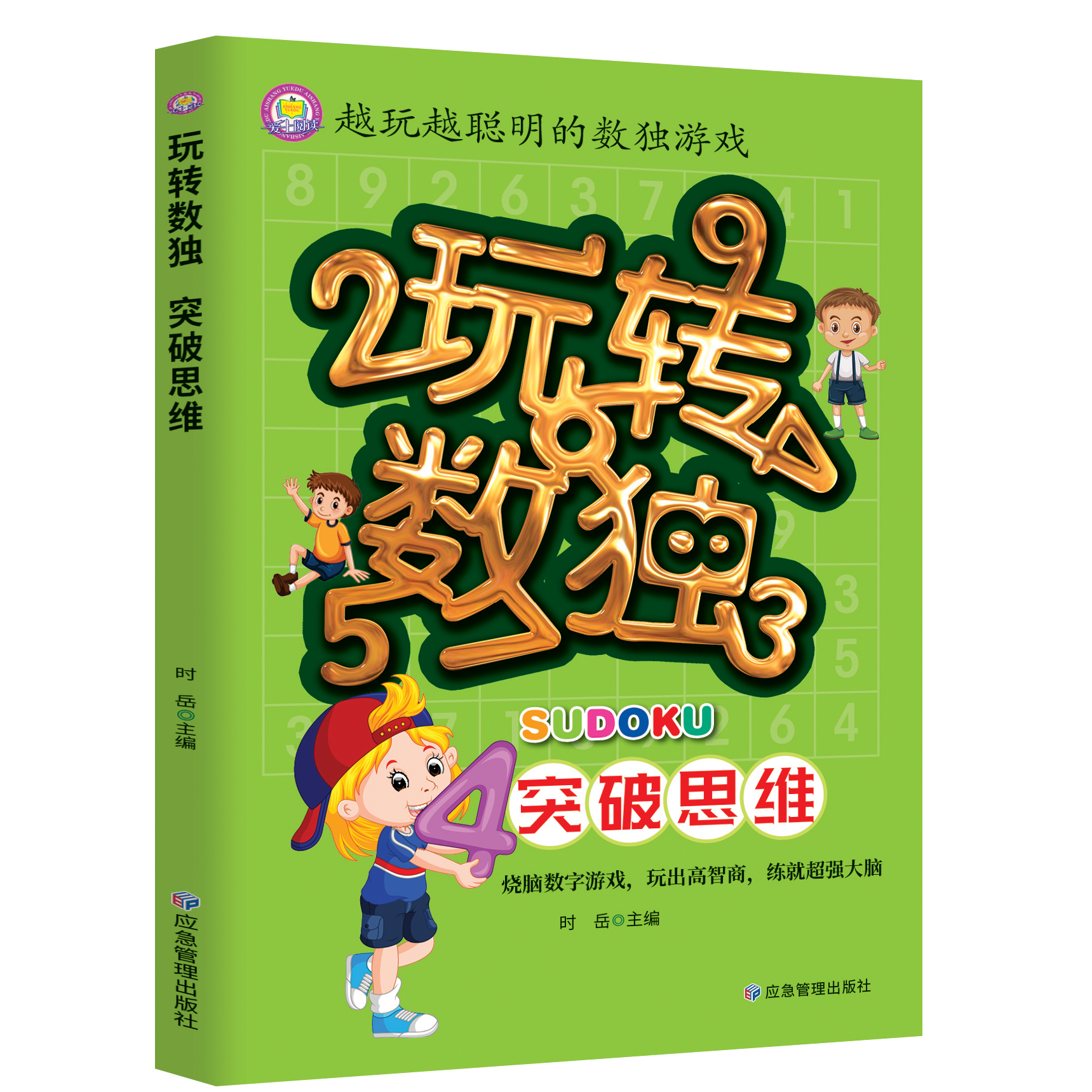 玩转数独-突破思维 儿童数独游戏入门到精通玩转数独阶梯训练书